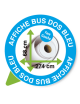 Affiche Flanc bus Gauche 274 x 68 cm