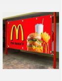 Banderole Publicitaire 440 g/m² - 0.6 x 3 m