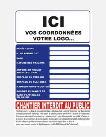 Lotde 100 Panneaux PC Bleus