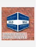 10 Panneaux Alvéolaire Double Face en V 120 x 80 cm