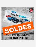 Banderole Publicitaire 440 g/m² - 0.6 x 2 m