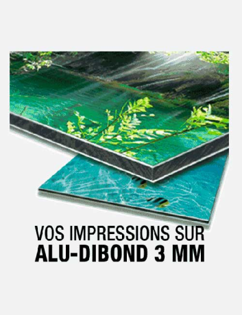 Panneau Dibon Alu - 20 x 30 cm