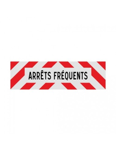 Plaque Arrêts fréquents