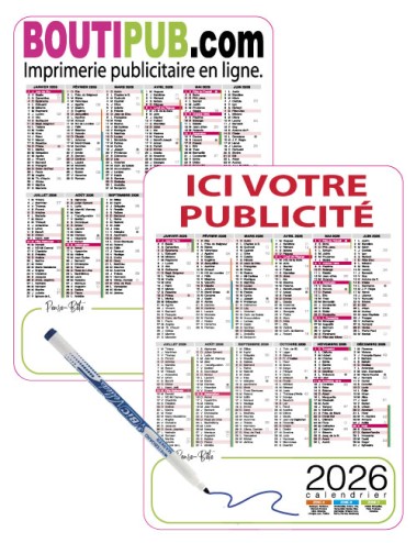 Calendrier Magnétique...