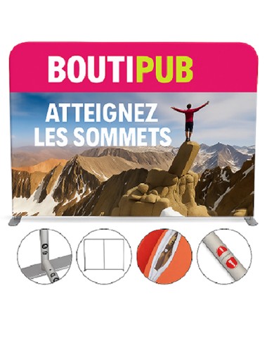 Mur d'Image Tissu Tendu M1