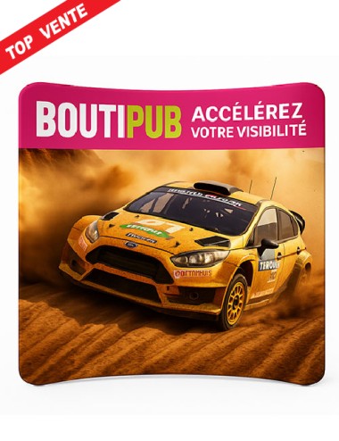 Mur courbe tissu Eco