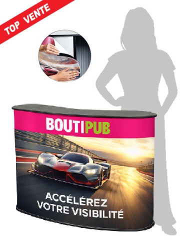 Comptoir Courbe ÉCO bâche