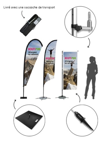 Drapeau Publicitaire...