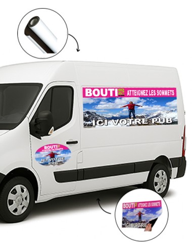 Plaque aimantée sur mesure