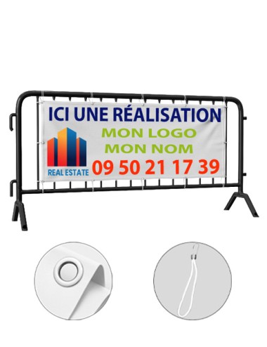 Bache pour barrière