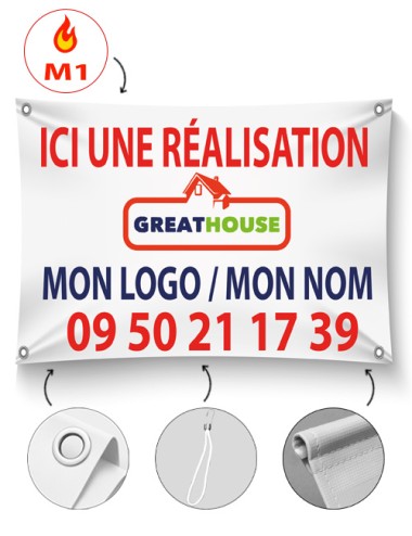 Banderole Ignifuge PRO 510...