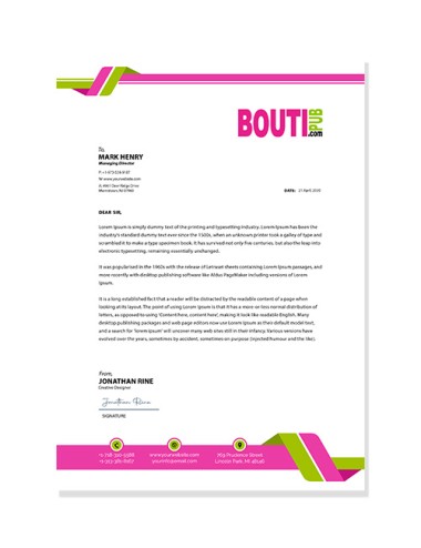 Tete de lettre A4 100g...