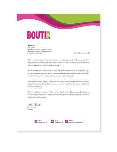 Tete de lettre A4 100g...