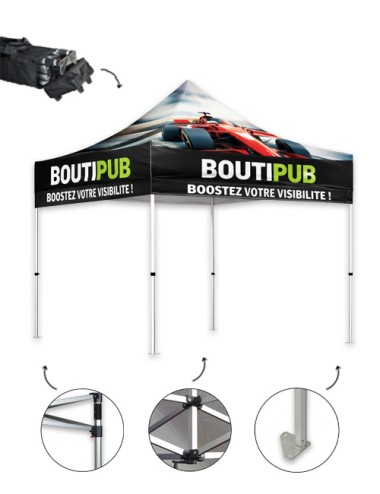 Tente publicitaire Eco 3x3