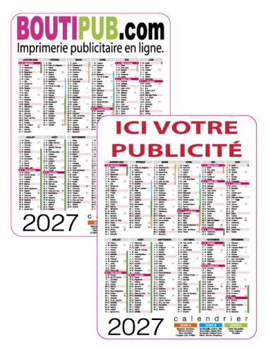 Calendrier Magnétique