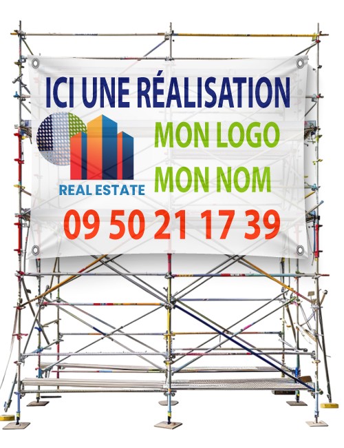 Faire Imprimer Et Commander Une Bâche D'échafaudage